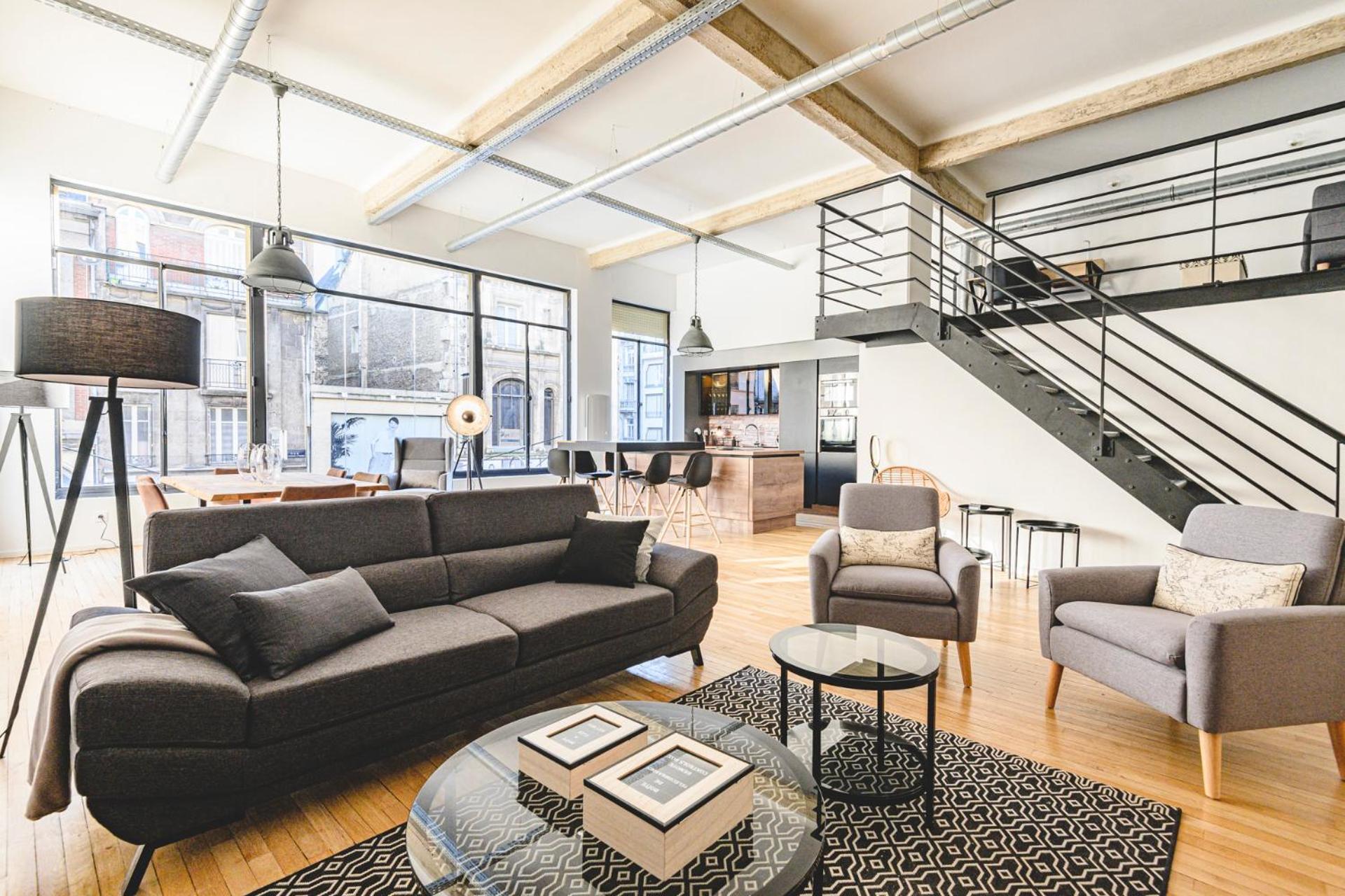 Ikizen Prestige - Loft Du Cadran - Parking Prive Apartment Reims Bagian luar foto