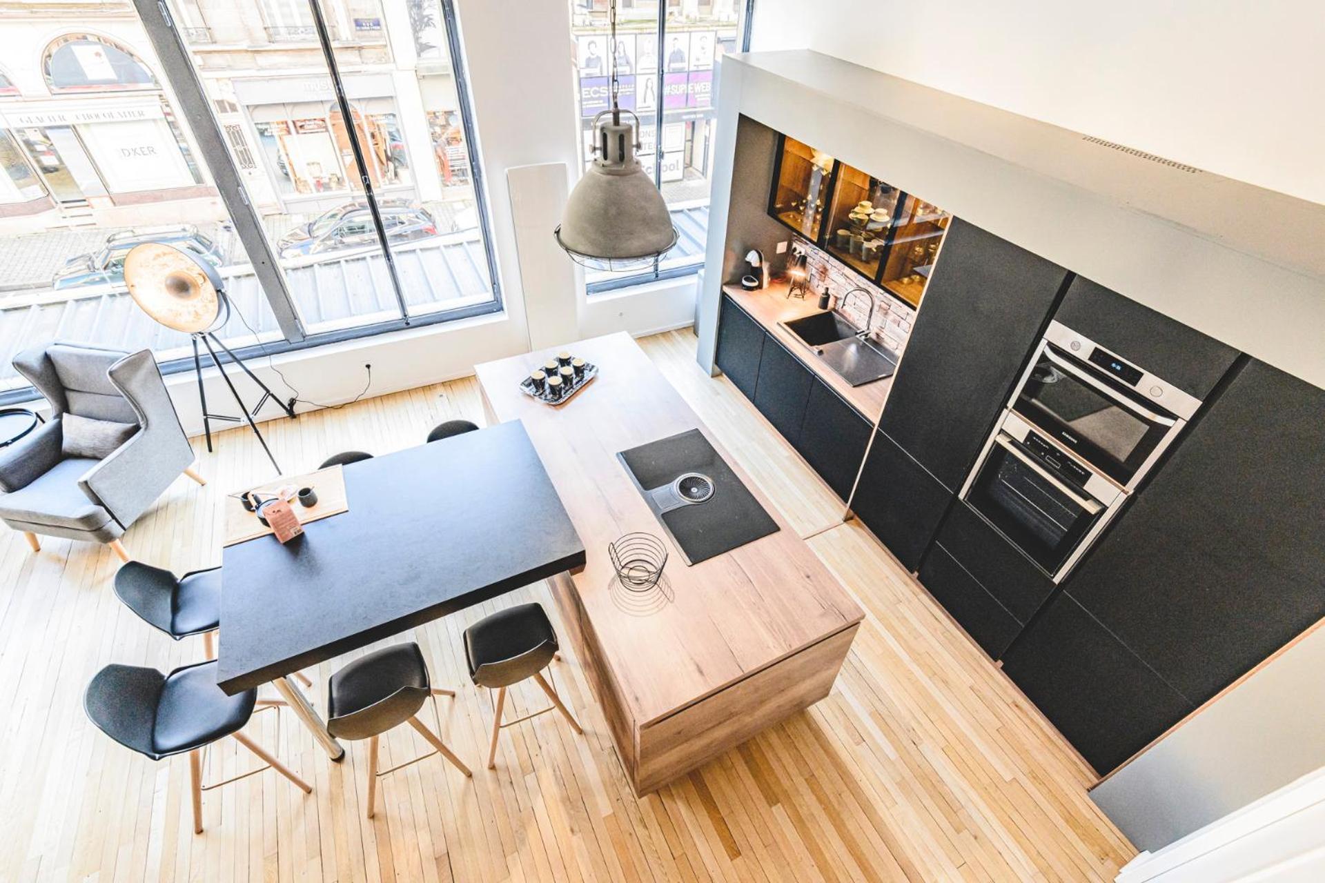 Ikizen Prestige - Loft Du Cadran - Parking Prive Apartment Reims Bagian luar foto