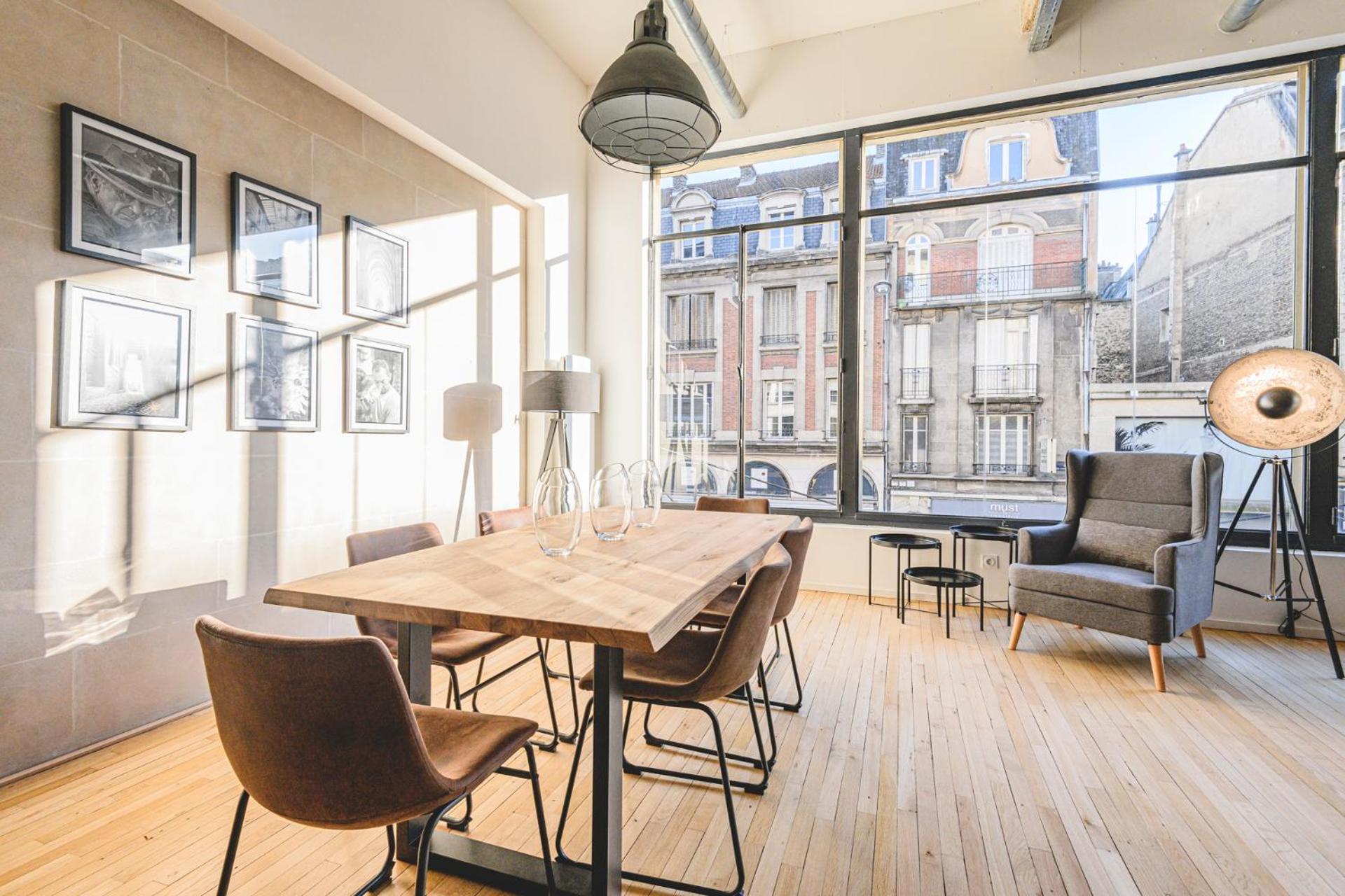 Ikizen Prestige - Loft Du Cadran - Parking Prive Apartment Reims Bagian luar foto