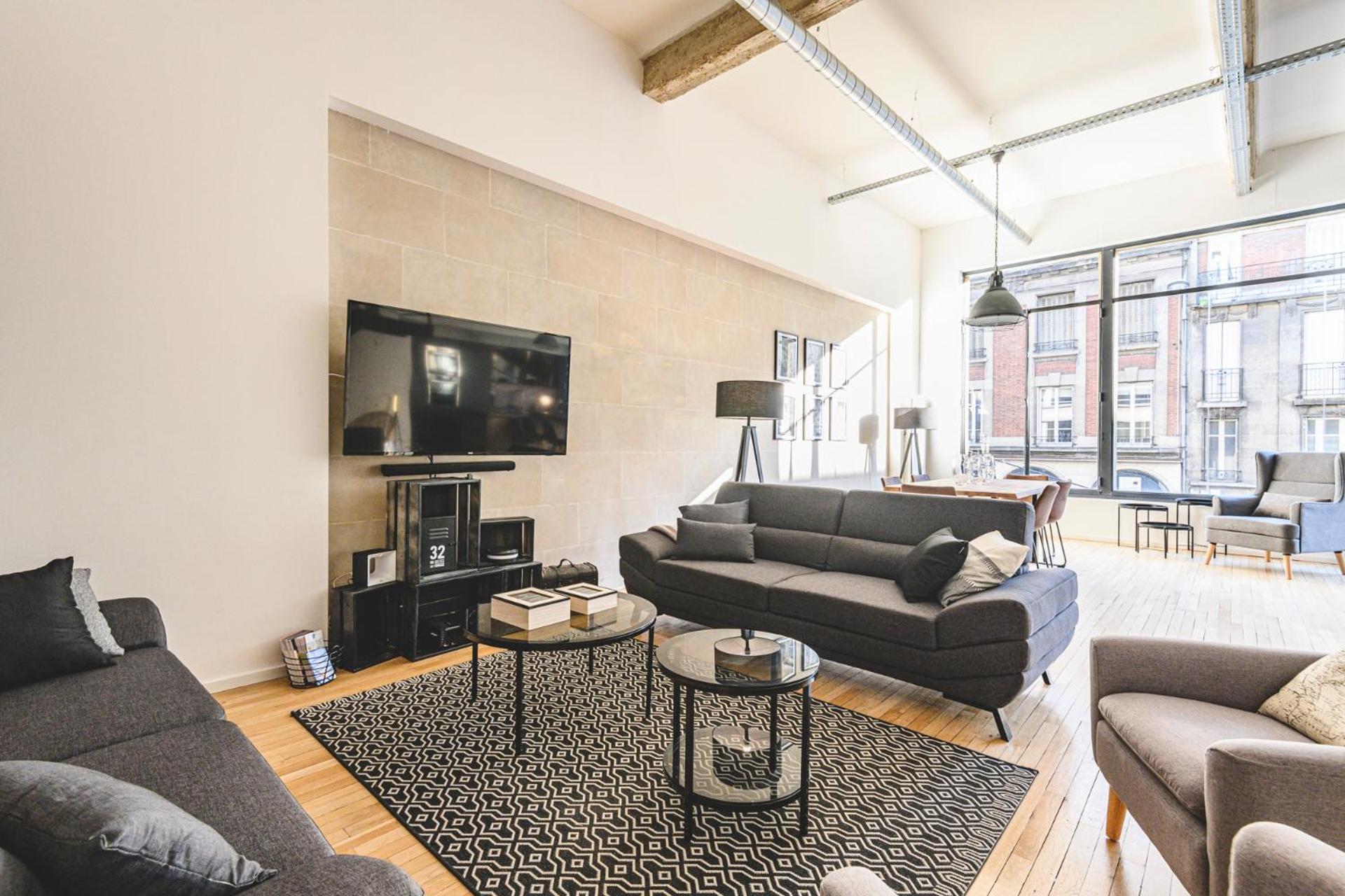 Ikizen Prestige - Loft Du Cadran - Parking Prive Apartment Reims Bagian luar foto