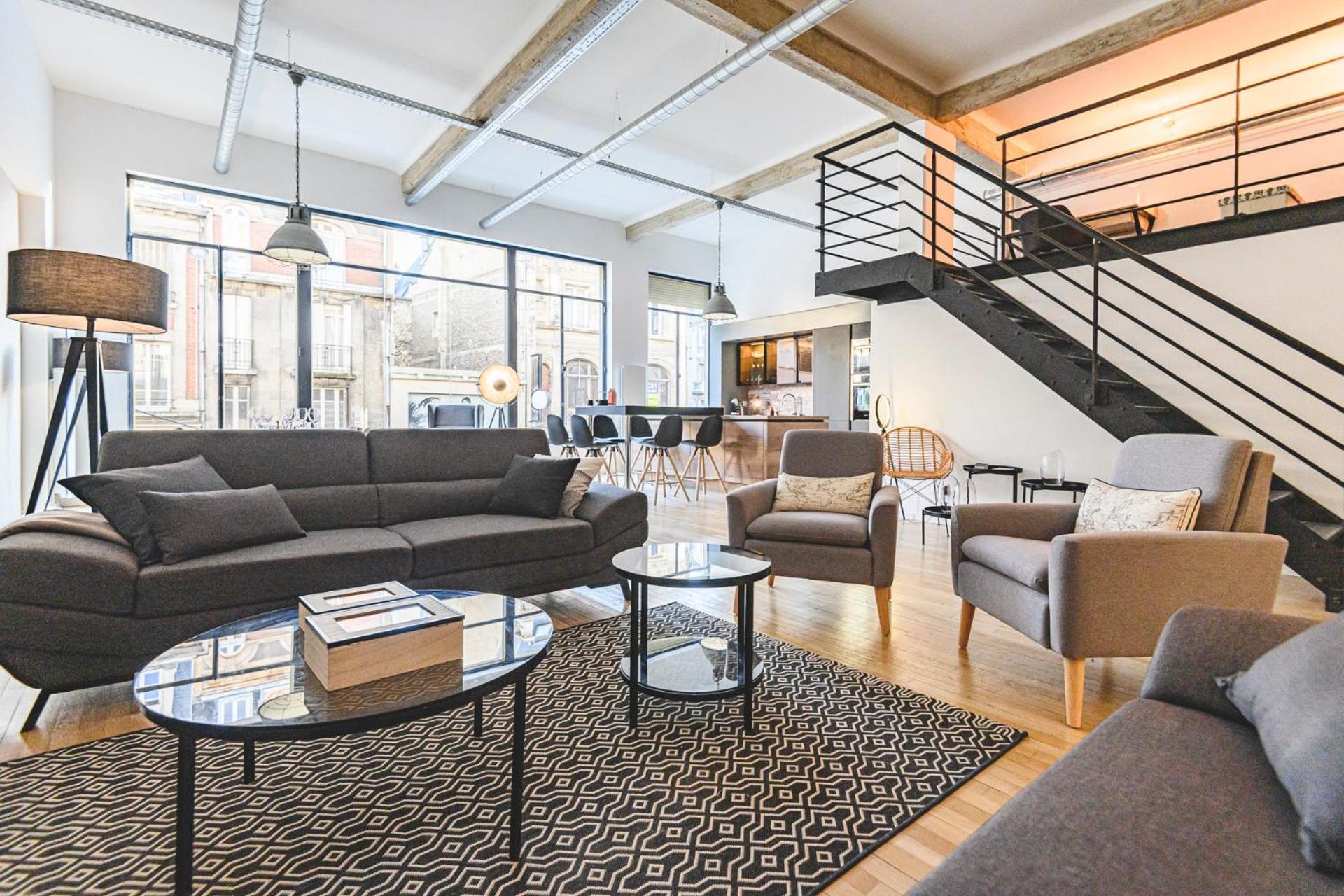 Ikizen Prestige - Loft Du Cadran - Parking Prive Apartment Reims Bagian luar foto